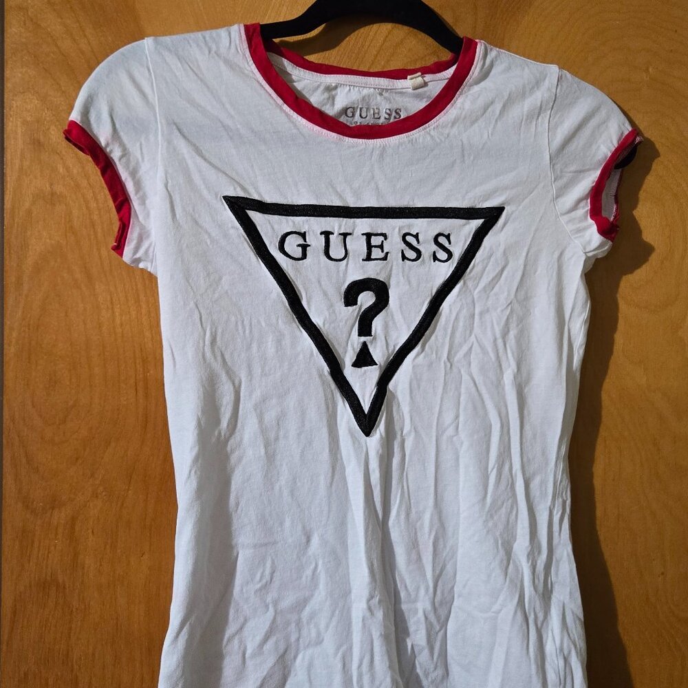 Guess babydoll ringer T-shirt